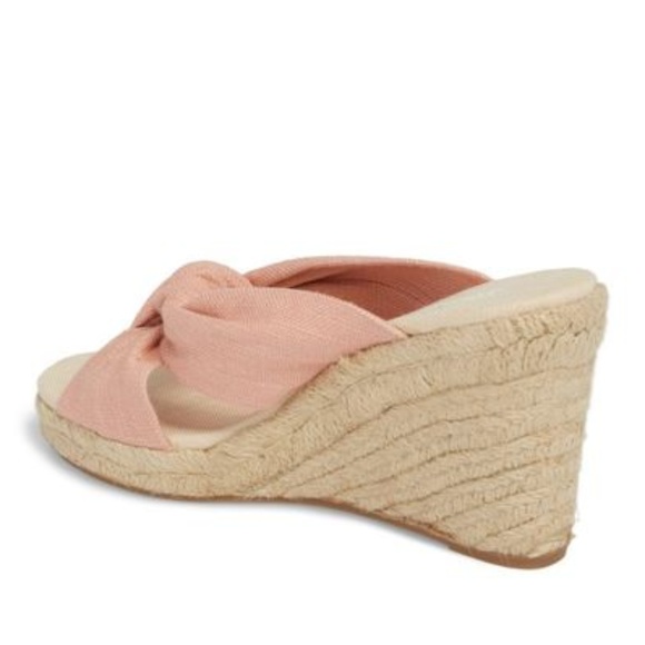 dusty rose wedges